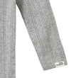 Sofie Schnoor Romper l/s - DicteSB - Grijs Gevlekt m. Pointelle - Sofie Schnoor - 68 - Rompers Lange Mouw