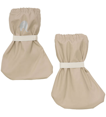 CeLaVi Overschoenen m. Fleece - PU - White Pepper - CeLaVi - 12-18 mnd - Overschoenen