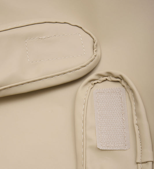CeLaVi Slabbetjes - Lang - PU - White Pepper - CeLaVi - OneSize - Slabbetjes