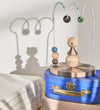 OYOY Telraam - Circus Bear - Nature/Dusty Blue - OYOY - OneSize - Activiteitenspeelgoed