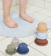 OYOY Douchemat - Silicone - Klein Finn - Dusty Blue - OYOY - OneSize - Douchematten