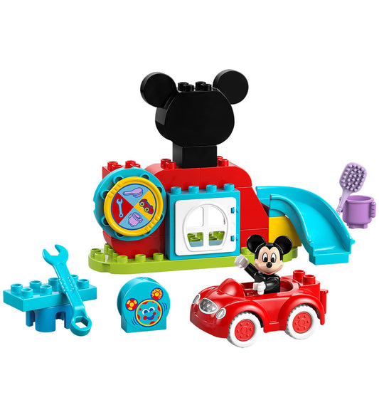 LEGO® DUPLO - Mickey's Clubhuis en Auto 10454 - 27 Onderdelen - LEGO® - OneSize - Blokken