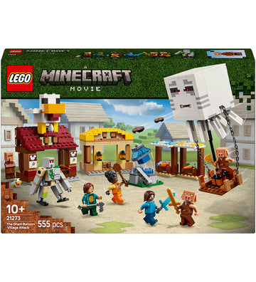 LEGO® Minecraft - Aanval op het dorp 21273 - 555 Onderdelen - LEGO® - OneSize - Blokken