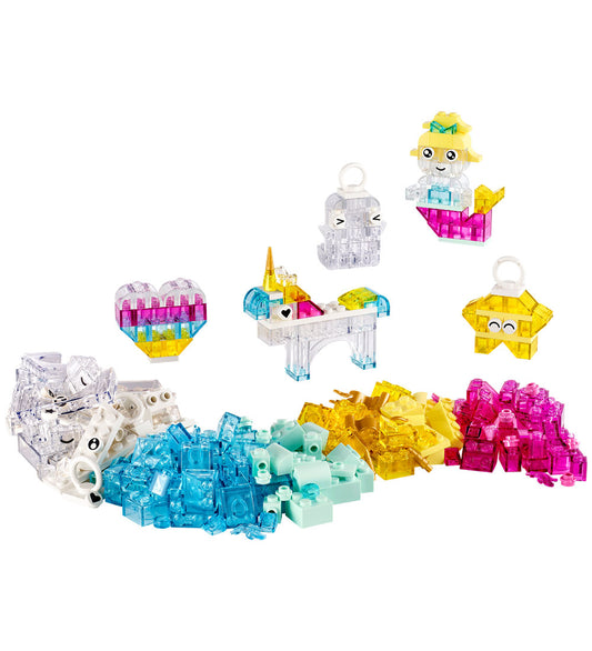 LEGO® Classic+ - Magisch Transparant Blokken 11040 - 340 Onderde - LEGO® - OneSize - Blokken