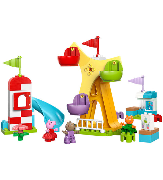 LEGO® DUPLO - Peppa Pig - Attractiepark 10453 - 53 Onderdelen - LEGO® - OneSize - Blokken