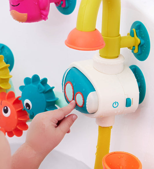 B. toys Badspeelgoed - 7 Onderdelen - Wonderbaarlijke waterwerke - B. toys - OneSize - Badspeelgoed