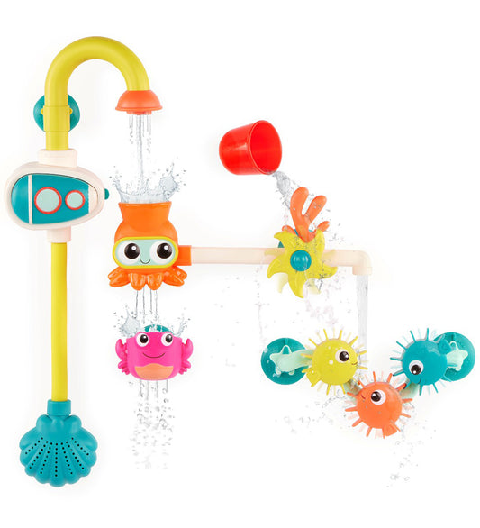 B. toys Badspeelgoed - 7 Onderdelen - Wonderbaarlijke waterwerke - B. toys - OneSize - Badspeelgoed