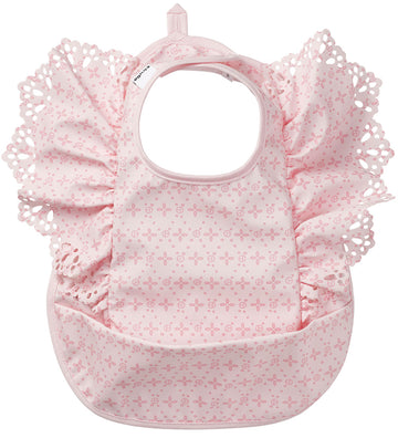 Elodie Details Slabbetjes - Borduurwerk Engels Roze - Elodie Details - OneSize - Slabbetjes