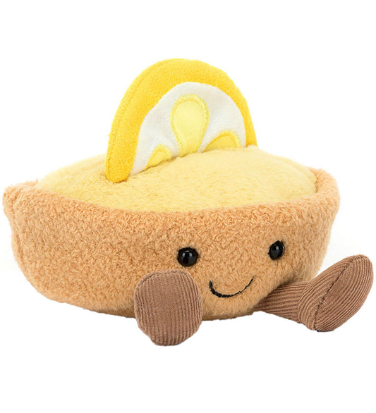Jellycat Knuffel - 11x11 cm - Amuseables Collette Tarte Au Citro - Jellycat - OneSize - Knuffels
