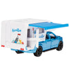 Siku Auto - Ford m. Pick-up camper - Siku - OneSize - Auto´s