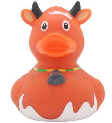 Rubber Eend - Koets - Bruin - Badeand - OneSize - Badspeelgoed