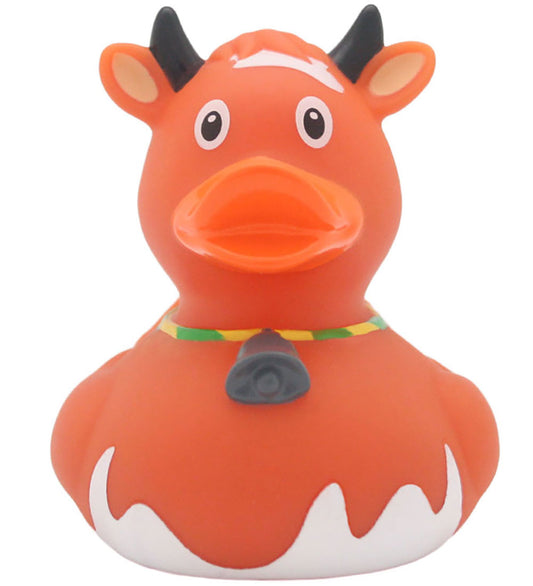 Rubber Eend - Koets - Bruin - Badeand - OneSize - Badspeelgoed