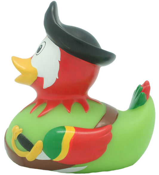 Rubber Eend - Piraat-Papegaai - Badeand - OneSize - Badspeelgoed