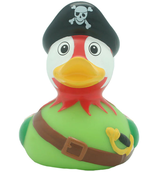 Rubber Eend - Piraat-Papegaai - Badeand - OneSize - Badspeelgoed