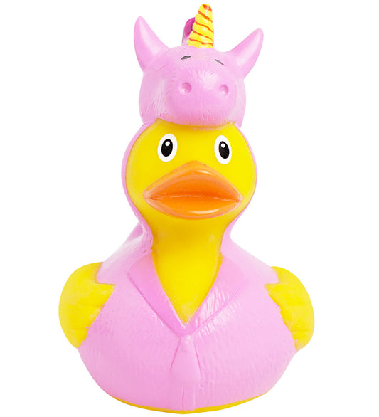 Rubber Eend - Eenhoorn Maskerade Kostuum - Badeand - OneSize - Badspeelgoed