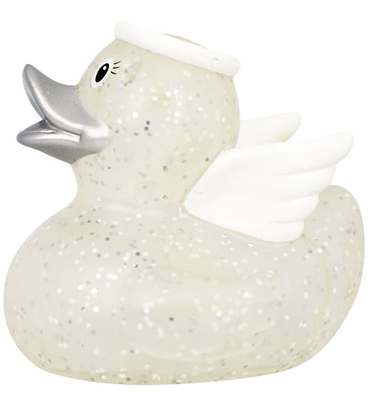 Rubber Eend - Engel - Glitter - Badeand - OneSize - Badspeelgoed