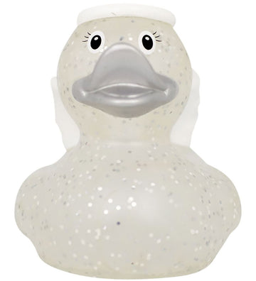 Rubber Eend - Engel - Glitter - Badeand - OneSize - Badspeelgoed