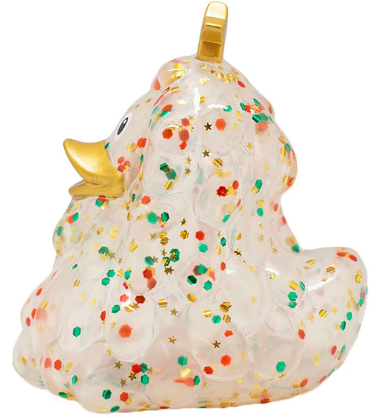 Rubber Eend - Kerstboom - Glitter - Badeand - OneSize - Badspeelgoed