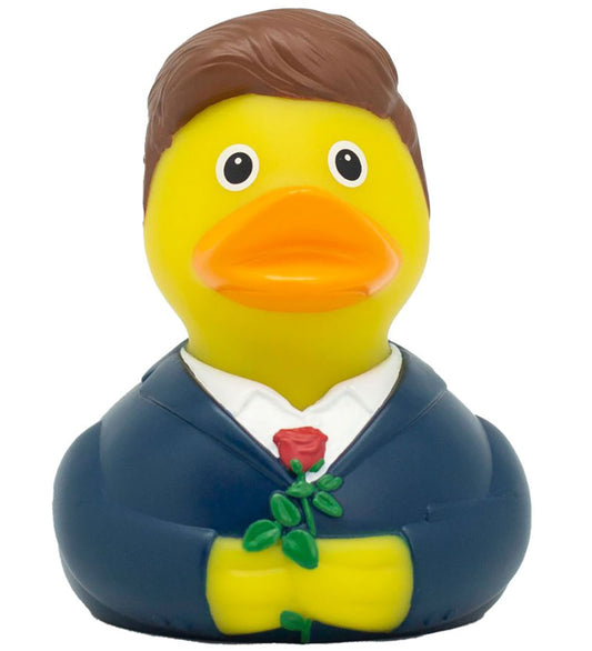 Rubber Eend - De vrijgezel - Badeand - OneSize - Badspeelgoed
