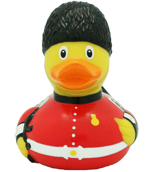 Rubber Eend - Soldaat m. Berenmuts - Badeand - OneSize - Badspeelgoed