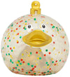 Rubber Eend - Kerstboombal - Glitter - Badeand - OneSize - Badspeelgoed