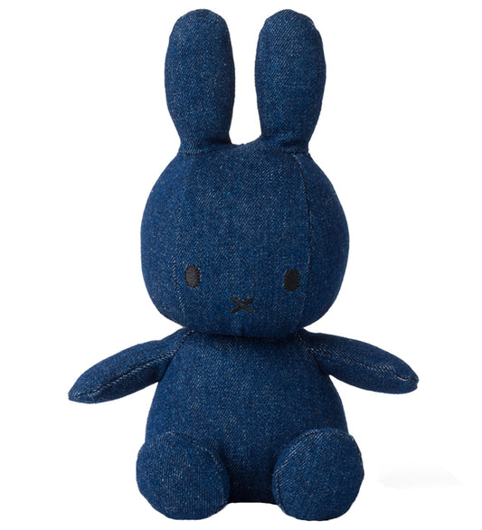 Bon Ton Toys Knuffel - 23 cm - Miffy - Ruw Denim - Bon Ton Toys - OneSize - Knuffels