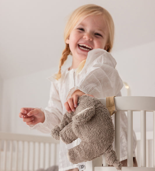 Sebra Knuffel - Olifant - 14 cm - Grijs - Sebra - OneSize - Knuffels