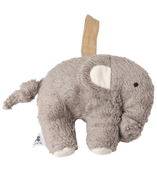Sebra Knuffel - Olifant - 14 cm - Grijs - Sebra - OneSize - Knuffels