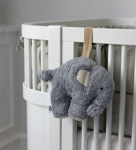 Sebra Knuffel - Olifant - 14 cm - Dusty Blue - Sebra - OneSize - Knuffels