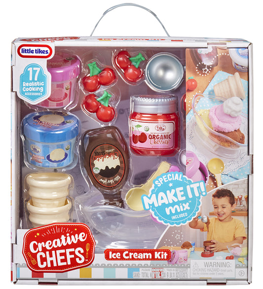 Little Tikes Speelgoedeten - Creatieve Chefs - 17 Onderdelen - I - Little Tikes - OneSize - Speelgoedeten