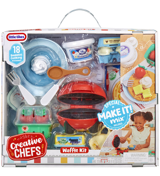 Little Tikes Speelgoedeten - Creatieve Chefs - 18 Onderdelen - W - Little Tikes - OneSize - Speelgoedeten