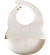 Jack o Juno Slabbetjes - Silicone - Poppy - Cream - Jack o Juno - OneSize - Slabbetjes