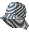 Wheat Zonnehoed - UV40+ - Bora - Blue Stripe - Wheat - 52-53 cm - Zwemhoedjes