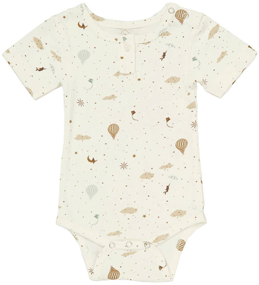 Cam Cam Romper s/s - Elliot - Droomland - Cam Cam - 62 - Rompers Korte Mouw
