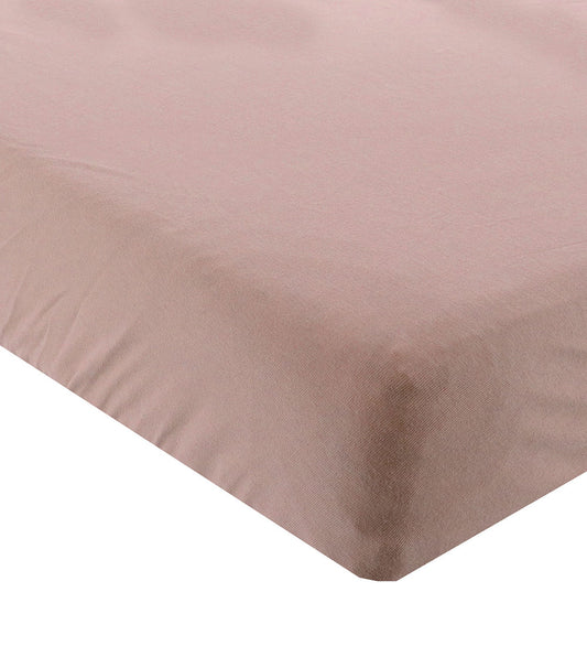 Cam Cam Hoeslaken - 90x200x15 cm - Dusty Rose - Cam Cam - OneSize - Hoeslaken