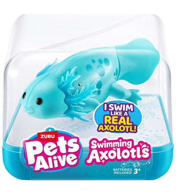 Pets Alive Badspeelgoed - Zwemmen Axolotl - Blauw - Pets Alive - OneSize - Badspeelgoed