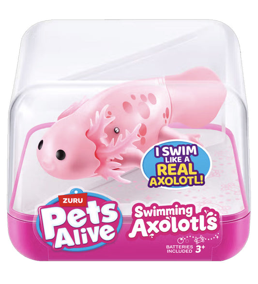 Pets Alive Badspeelgoed - Zwemmen Axolotl - Roze - Pets Alive - OneSize - Badspeelgoed
