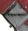 Outwell Slaapzak - Contour Lux - Rood - Outwell - OneSize - Slaapzakken