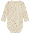 Minymo Romper l/s - Viscose - Dusty Ceder - Minymo - 68 - Rompers Lange Mouw
