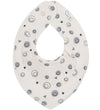 Pippi Kwijlslabbetje - Puntig - 3-pack - Dark Navy - Pippi Baby - OneSize - Kwijlsjaaltjes