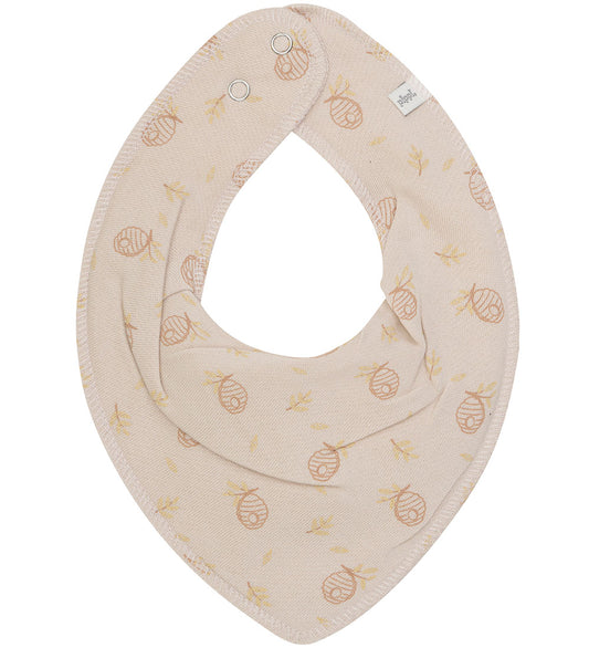 Pippi Slabbetjes - Puntig - 3-pack - Regenachtige dag - Pippi Baby - OneSize - Kwijlsjaaltjes