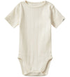 Sofie Schnoor Romper s/s - Off White - Sofie Schnoor - 1 jaar (80) - Rompers Korte Mouw