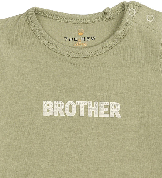 The New Siblings Romper s/s - TnsbBrother - Tea - The New - 68 - Rompers Korte Mouw