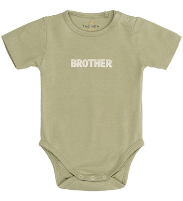 The New Siblings Romper s/s - TnsbBrother - Tea - The New - 68 - Rompers Korte Mouw
