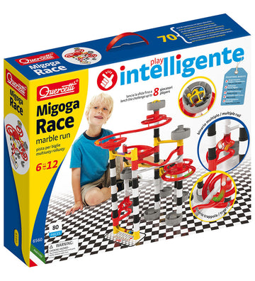 Quercetti Knikkerbaan - Migoga RaceMiga - 80 Onderdelen - Quercetti - OneSize - Knikkerbanen