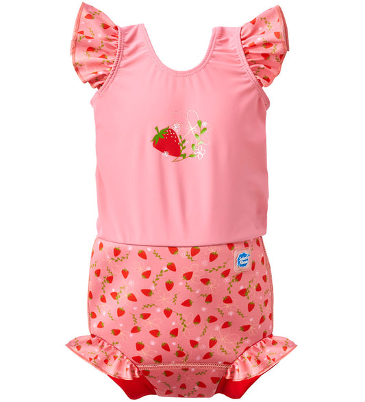 Splash About Zwemluier - Happy Nappy Kostuum - Strawberry Fie - Splash About - 6-12 mnd - Zwemluiers