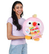 Snackles Knuffel - 35 cm - De Papegaai Sally m. Fruit-Tella - SNACKLES - OneSize - Knuffels