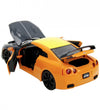 Jada Auto m. Afbeelding - Naruto - Naruto & 2009 Nissan GT-R (R3 - Jada - OneSize - Auto´s