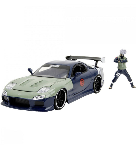 Jada Auto m. Beeld - Naruto - Kakashi Hatake & Mazda RX-7 uit 19 - Jada - OneSize - Auto´s