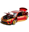 Jada Auto m. Afbeelding - Marvel Avengers - Iron Man & 2016 Chev - Jada - OneSize - Auto´s